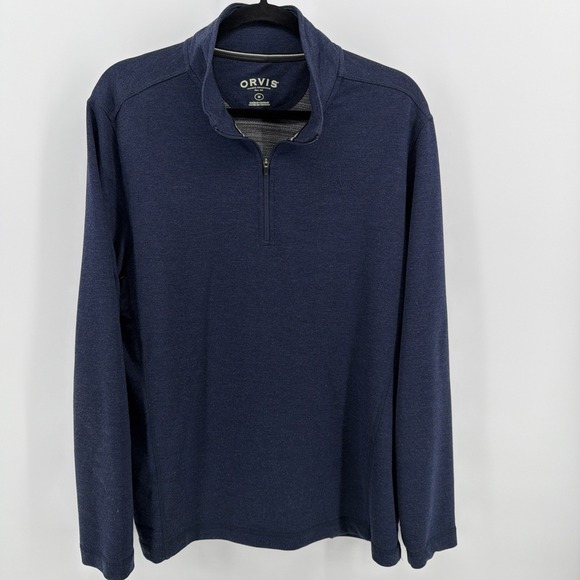 Orvis Other - Orvis Men's Size. Md Blue 1/4 Zip Pullover Hiking Fishing Golf Gorpcore